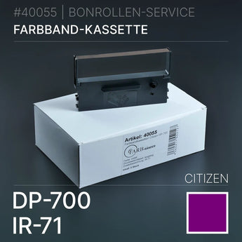 Farbband Citizen DP-700 IR-71 violett für Printer