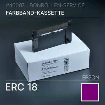 Violettes Farbband ERC 18 für Epson ERC 18 Drucker