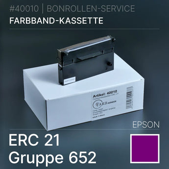 Epson ERC-21 Farbband violett Gruppe 652 für Epson Drucker