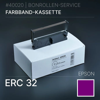 Violetter Farbband ERC 32 Kassette für Epson Drucker